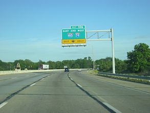 I-65 south at I-74/465 - Indianapolis, IN
