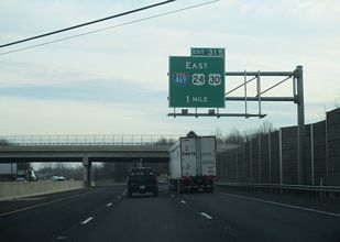 I-69/US 24-30 north at I-469 - Fort Wayne, IN