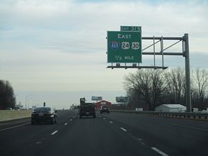I-69/US 24-30 north at I-469 - Fort Wayne, IN