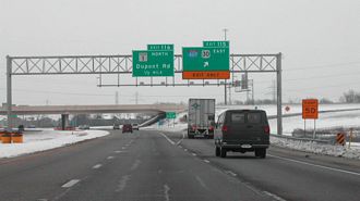 I-69/US 30 north at I-469 - 2002
