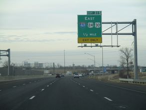 I-69 south at I-469/US 24-30 - Fort Wayne, IN