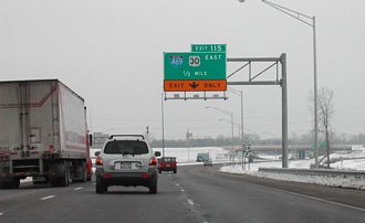 I-69 south at I-469/US 30 - 2002