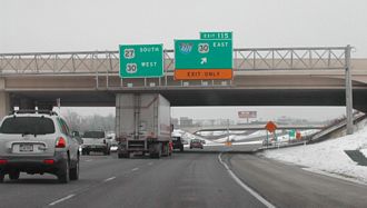 I-69 south at I-469/US 30 - 2002