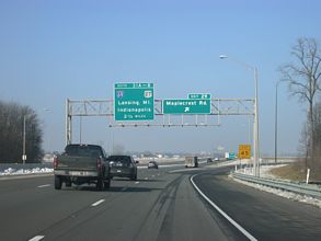 I-469/US 24-30 north at I-69 - Fort Wayne, IN