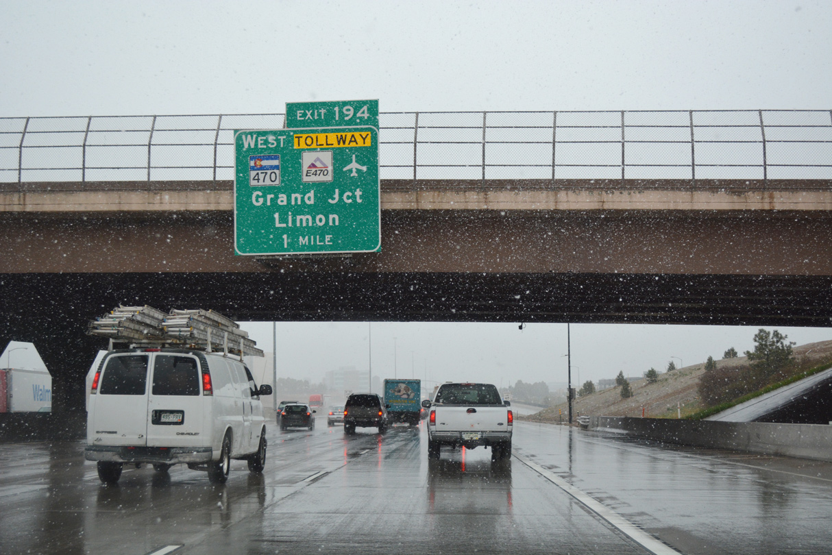 I-25 north at C-470 - Lone Tree, CO