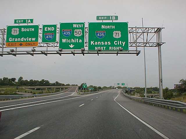 I-470/US 50 west at I-435/US 71 - 2002