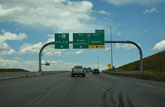 C-470 west at I-70 - Golden, CO
