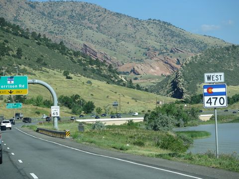 C-470 north at Ken Caryl Ranch, CO