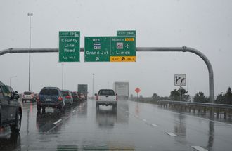 I-25 north at C-470 - Meridian, CO