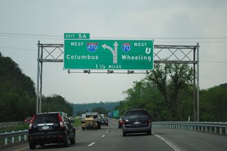 I-70 west at I-470 - 2011
