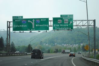 I-70 west at I-470 - 2011