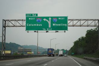 I-70 west at I-470 - 2011