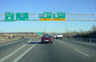 I-435 east at I-470/US 71 - 2002