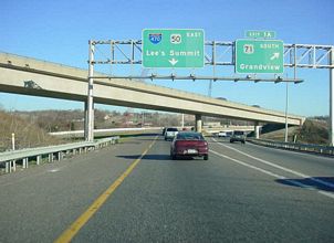 I-435 east at I-470/US 71 - 2002