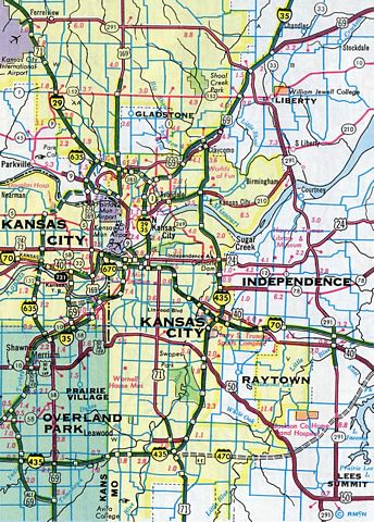 Interstate 470 first appeared on the Rand McNally North American Road Atlas in 1976.