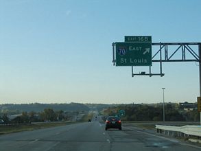 MO 291 south at I-470/70 - Independence