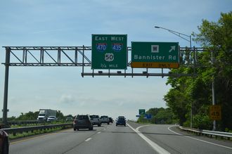 US 71 south at Route W - Kansas City, MO