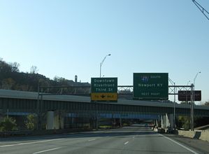 I-71 south at I-471 - Cincinnati, OH