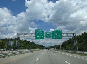 I-275 east at I-471 - Highland Heights, KY