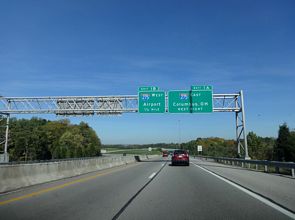 I-471 north at I-275 - Highland Heights, KY