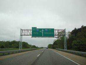 I-474 east at I-74 - 2012