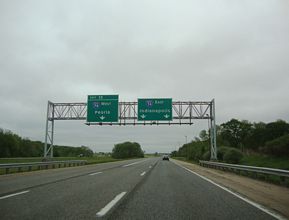 I-474 east at I-74 - East Peoria, IL