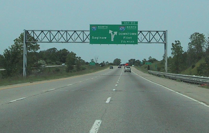 I-75 north at I-475 - 2001