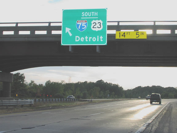 I-475 north at I-75/US 23 - 2002