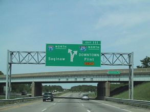 I-75 north at I-475 - 2001