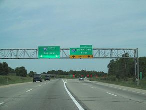 I-75 north at I-475 - 2001