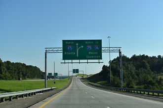 Distributor roadway from Hartley Bridge Rd north to I-75/475