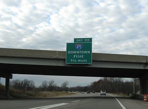 I-75 north at I-475 - Grand Blanc Twp, MI