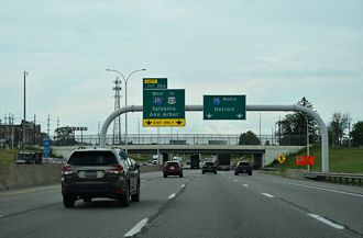 I-75 north at I-475 - Toledo, OH