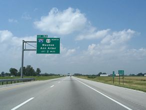 I-75 north at I-475/US 23 - 2006
