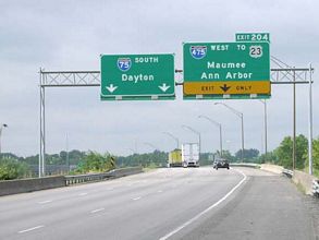 I-75 south at I-475 - 2002