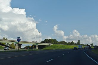 I-75/475 south split - Bolingbroke, GA