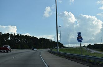 I-475 south at I-75 - Macon, GA