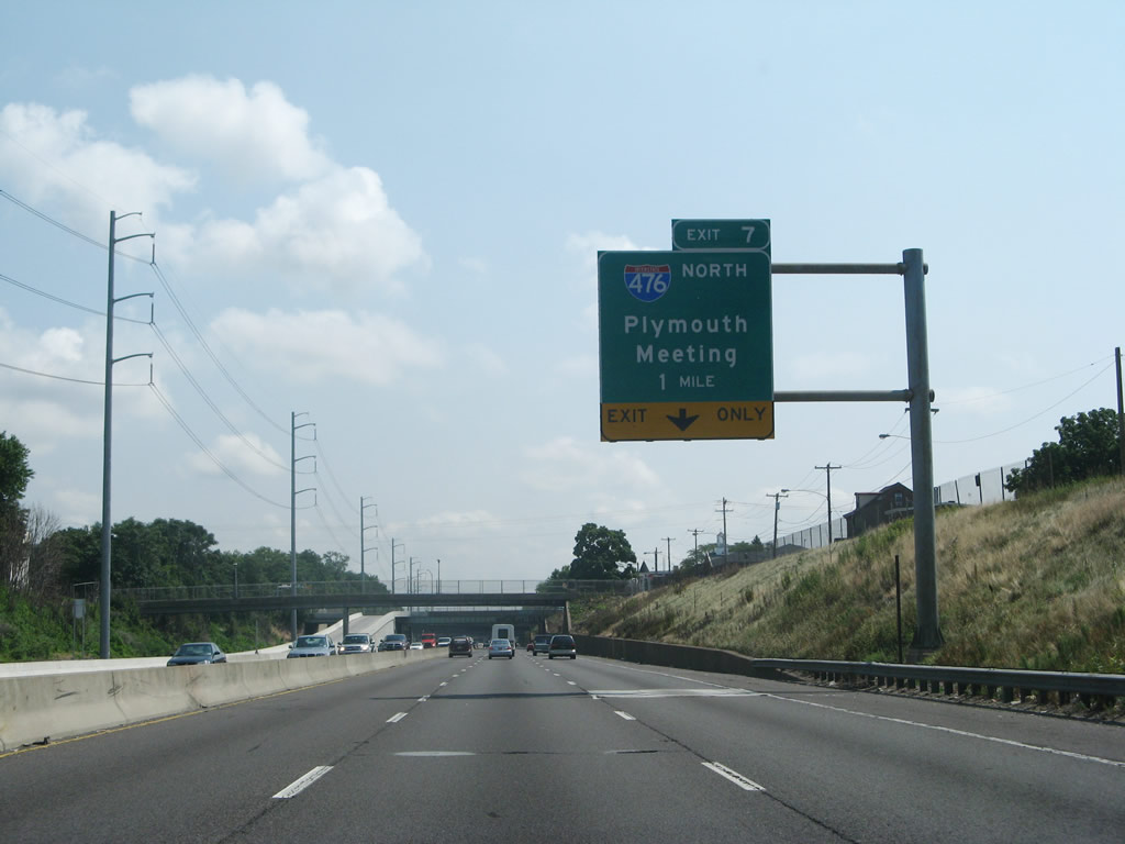 I-95 north at I-476 - 2007