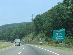 I-81/US 6 north at I-476/US 11 - 2005