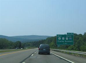 I-81 south at I-476/US 6-11 - 2005