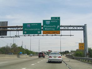 I-95 north at I-476 - 2005