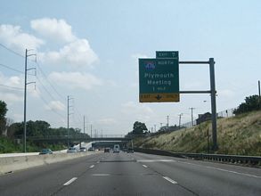 I-95 north at I-476 - 2007