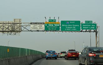I-278/Gowanus Expwy east at I-478/Hugh L Carey Tunnel - Brooklyn, NY