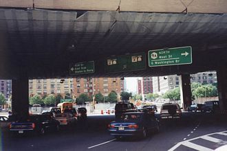 I-478 north at NY 9A/FDR Dr - 1999