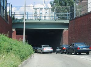 I-478/Hugh L. Carey Tunnel south at I-278 - Brooklyn, NY