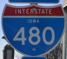 Interstate 480 Iowa