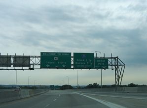 I-480/US 6 east at I-29 - 2005