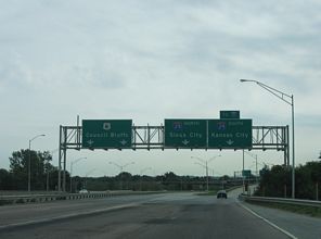 I-480/US 6 east at I-29 - 2005