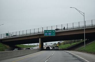 US 75 north at I-80/480 - Omaha, NE