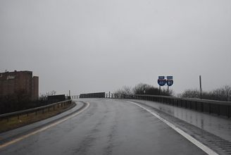 I-481 end shield on the ramp to I-81 south.